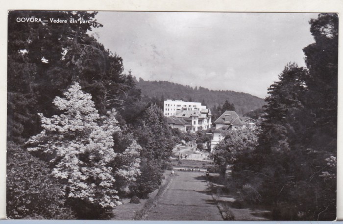 bnk cp Govora - Vedere din parc - circulata