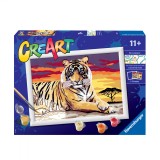 Cumpara ieftin Pictura Pe Numere - Tigru, Ravensburger