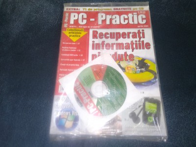 REVISTA PC PRACTIC APRILIE 2008 CD INCLUS foto