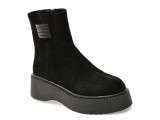 Ghete GRYXX negre, KR091, din piele intoarsa