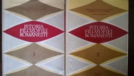 Istoria filozofiei romanesti 2 volume