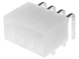Soclu cablu-placă Mini-Fit Jr 4,2mm 8 pini