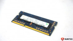 Memorie laptop 1GB Hynix PC3-10600S DDR3 SODIMM 1333MHz HMT312S6BFR6C-H9 foto