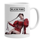 Cana alba personalizata lisa blackpink trupa kpop, INOVATIX&reg;. 330 ml