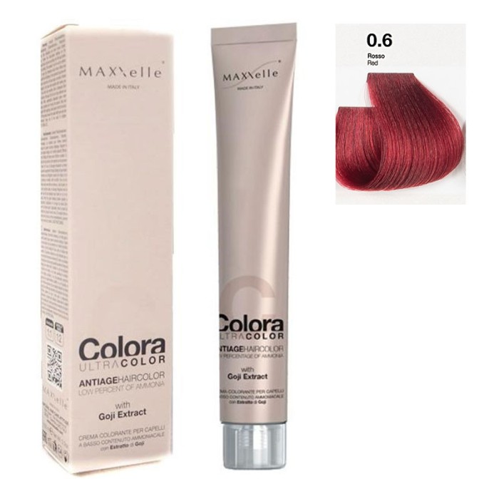 Pigment Intensificator Rosu 0.6 Vopsea Colora MaXXelle cu extract de Goji 100 ML
