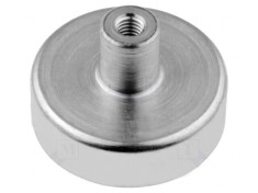 Magnet Fix Ferită 7mm 30N 20mm Filet M3