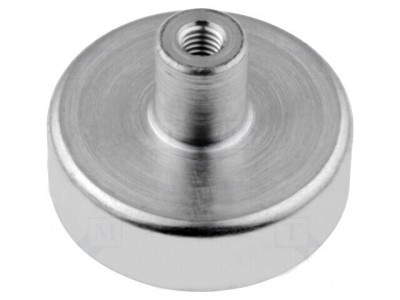 Magnet Ferită 8mm 80N 32mm Filet M4 foto