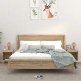 Cumpara ieftin Noptiere, 2 buc., stejar sonoma, 40x35x50 cm