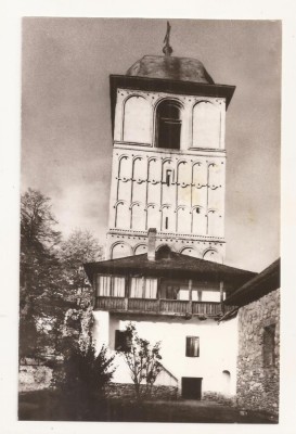 RF71 -Carte Postala- Campulung Muscel, Clopotnita bisericii Negru Voda, necirculata foto