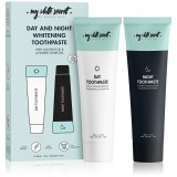 My White Secret Toothpaste Classic Mint set pentru &icirc;ngrijirea dentară pentru dinti albi si stralucitori