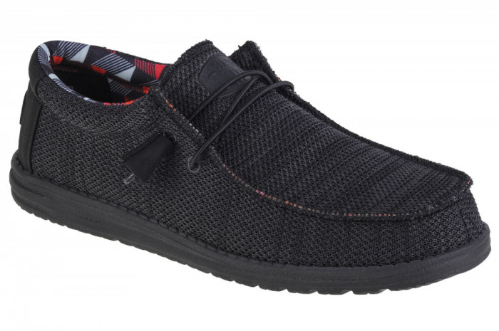 Pantofi pentru adidași Hey Dude Wally Sox 40019-0XD negru