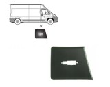 Bandou stalp CITROEN JUMPER (250), 09.2006-08.2014, FIAT DUCATO (250), 09.2006-08.2014, PEUGEOT BOXER (250), 09.2006-08.2014, partea dreapta, gri inc