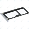 Alcatel Shine Lite (OT-5080X) Tavă Sim + tavă MicroSD albă BQA2920S11C0