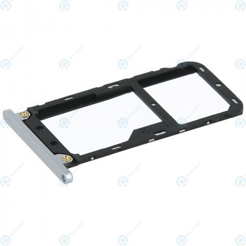 Alcatel Shine Lite (OT-5080X) Tavă Sim + tavă MicroSD albă BQA2920S11C0 foto