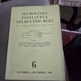 Revista Neurologia, Psihiatria, Neurochirurgia nr.6/1964