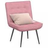 VidaXL Scaun de relaxare roz 64x74x84 cm catifea