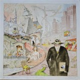 Tablou Tudor Banus - Rue de la transition (litografie originala, tiraj Stockholm)