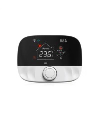 Termostat inteligent WiFi, Tuya S1 Receiver NEGRU