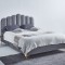 Pat Cloud 160x200 cm Tapitat Catifea Gri Somiera Inclusa (cod ML 2006-04)