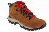 Pantofi de trekking Columbia Newton Ridge Plus II Suede WP 1746411286 maro