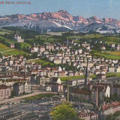 * Elveţia, St. Gallen, carte poştală, necirculată