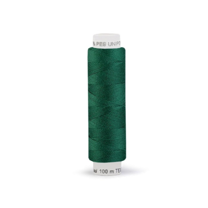 Ata universala poliester Unipoly 100 m, Verde inchis