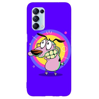 Husa compatibila cu Oppo A15 model Courage the Cowardly Dog, Silicon, TPU, Viceversa foto