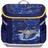 Ghiozdan neechipat Dyna Juniors Explorer, dimensiune 42 x 31 x 19 cm, motiv Alpha, Tiger