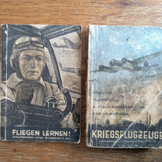 Lot 2 carti necesare pilotilor germani in WW2, aviatie / R4P5F
