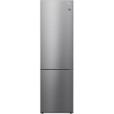 Combina frigorifica LG GBP62PZNAC, 384 l, No Frost, DoorCooling+, Linear Cooling, Compresor Inverter Linear, H 203 cm, Inox