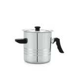 Oala lapte FOXMAG24, capacitate 2.5l, pereti dubli, avertizare sonora, cu capac