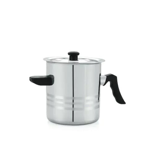 Oala lapte FOXMAG24, capacitate 2.5l, pereti dubli, avertizare sonora, cu capac