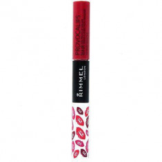 Ruj lichid rezistent la transfer Rimmel London Provocalips 420 Berry 7 ml foto