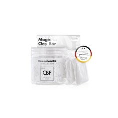 Argilă fina decontaminare Chemicalworkz Magic Clay Bar 2&times;50g Alb