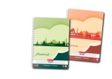 Caiet studentesc patratele spirala - ecomic A4 70 file, Herlitz