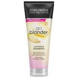 Sampon iluminator pentru par blond Go Blonder, 250ml, John Frieda