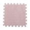 Set 10 Piese Covor tip Puzzle, Flippy, Spuma EVA, Pufos, 30 x 30 x 1 cm, Roz Pudrat