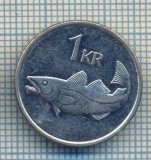 AX 331 MONEDA - ISLANDA - 1 KRONUR -ANUL 1991 -STAREA CARE SE VEDE, Europa