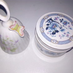 LOT DECOR PORTELAN VINTAGE CLOPOTEL PLUS CUTIE