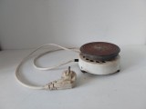 Plita electrica Resou electric / veche romneasca / Plita VOIAJ Model 30295, 230V / 50 Hz / 300W, Made in Romania, anii 80