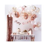 Set 68 baloane si accesorii pentru aniversare, petrecere, tip arcada