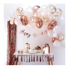 Set 68 baloane si accesorii pentru aniversare, petrecere, tip arcada