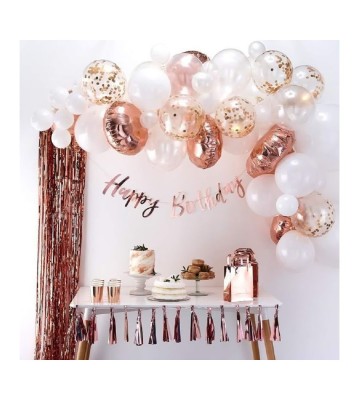 Set 68 baloane si accesorii pentru aniversare, petrecere, tip arcada foto