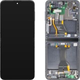 Display cu Touchscreen Samsung Galaxy Z Flip5 F731, cu Rama, Sub Inner, Gri (Graphite), Service Pack GH82-31827A