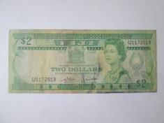 Fiji 2 Dollars 1980 foto