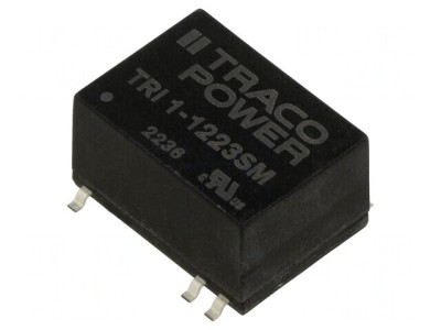 Convertor DC/DC 1W 12V la &amp;plusmn;15V TRI foto
