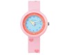 Ceas analogic copii, Mingrui MR2111LAK, data, iluminare, rezistent la apa 30 metri, rezistent socuri, roz unicorn