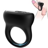 ARMONY - RING VIBRATOR BLACK, ARMONY FOR HIM