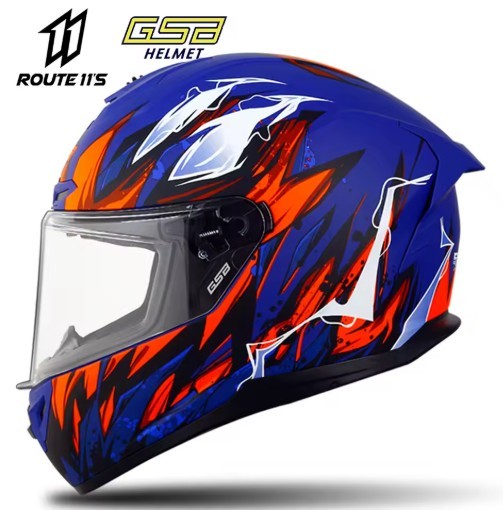 Casca Moto/Cross ATV Flip-UP GSB - Albastru