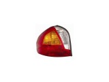 Stop spate lampa Hyundai Santa Fe (Sm), 02.2001-08.2004, omologare ECE, fara suport bec, semnalizare portocalie, 92401-26020; 92410-26000, partea Sta, Depo